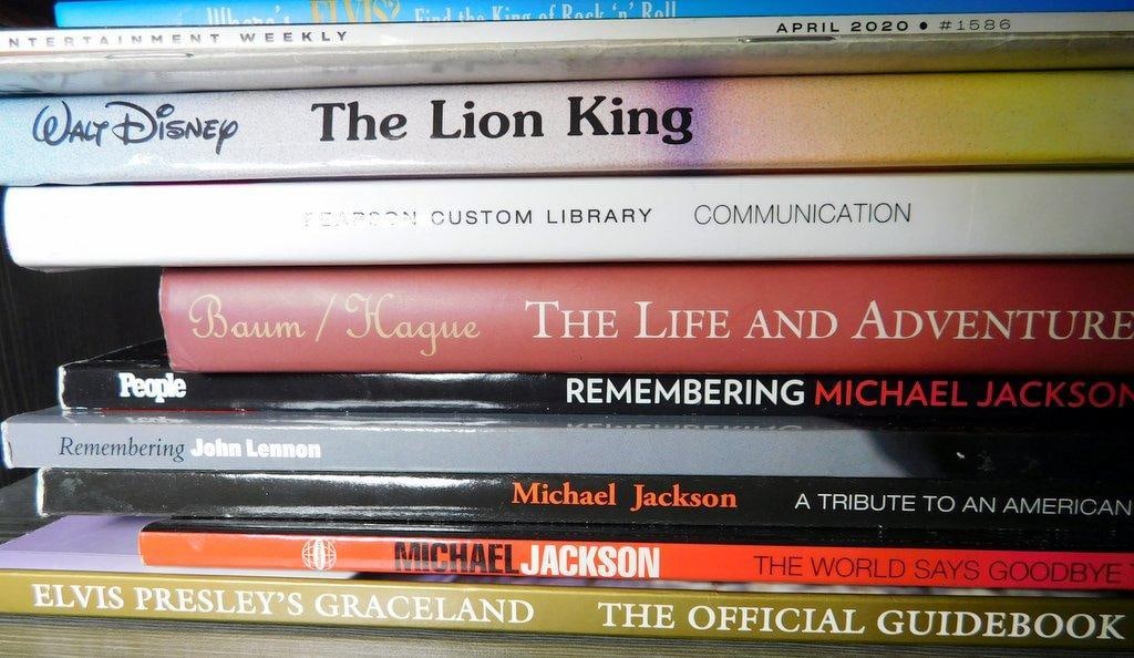 Books and Media Featuring Literature, Music Icons, and More - 8