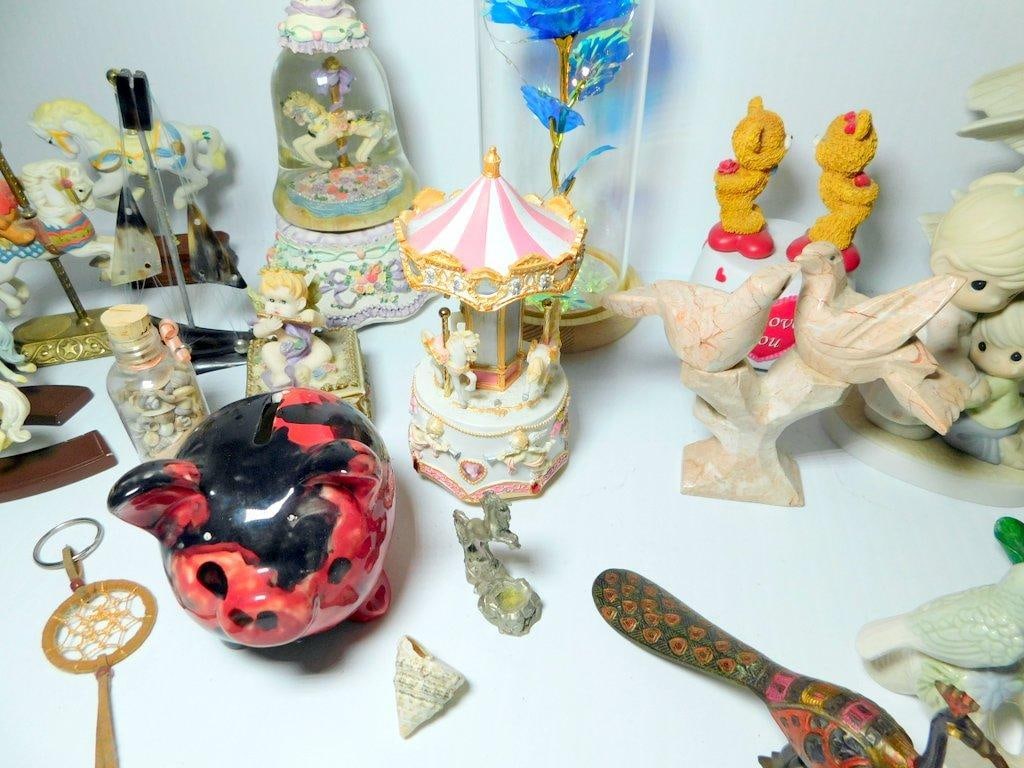Large Grouping Figurines, Trinkets, and Decorative Items - 12