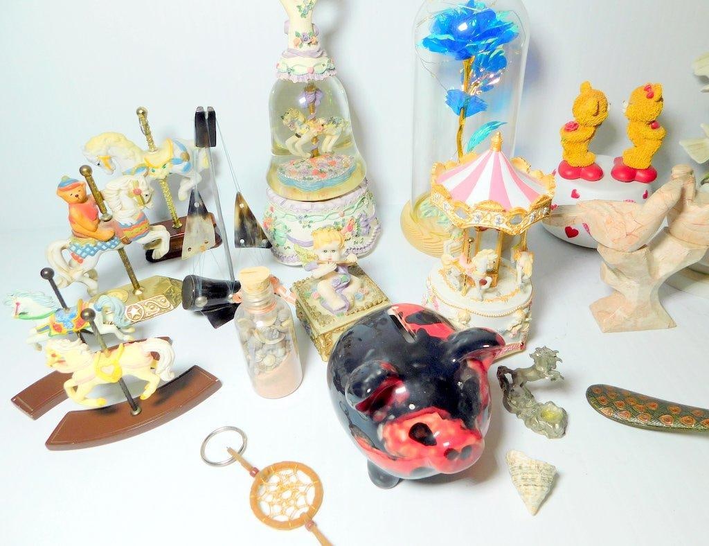 Large Grouping Figurines, Trinkets, and Decorative Items - 13