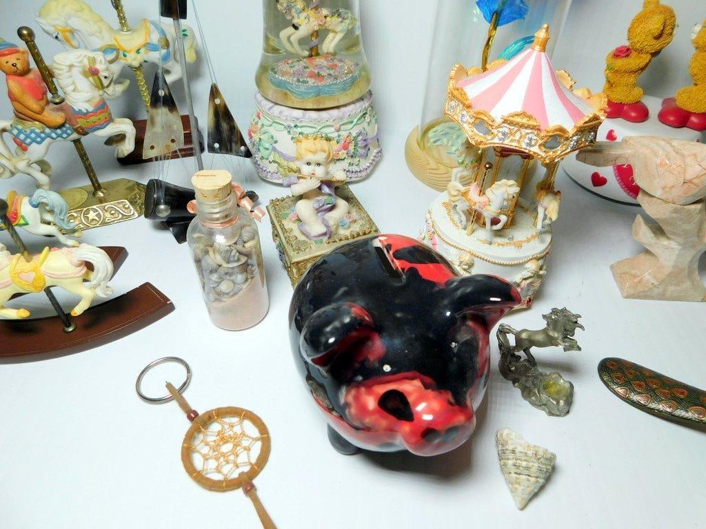 Large Grouping Figurines, Trinkets, and Decorative Items - 4