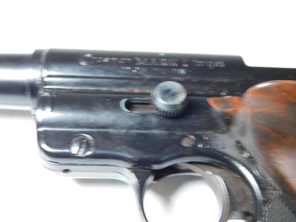 Crosman Mark I Target .22 Caliber Pellet Air Pistol w/ Accessories - 9