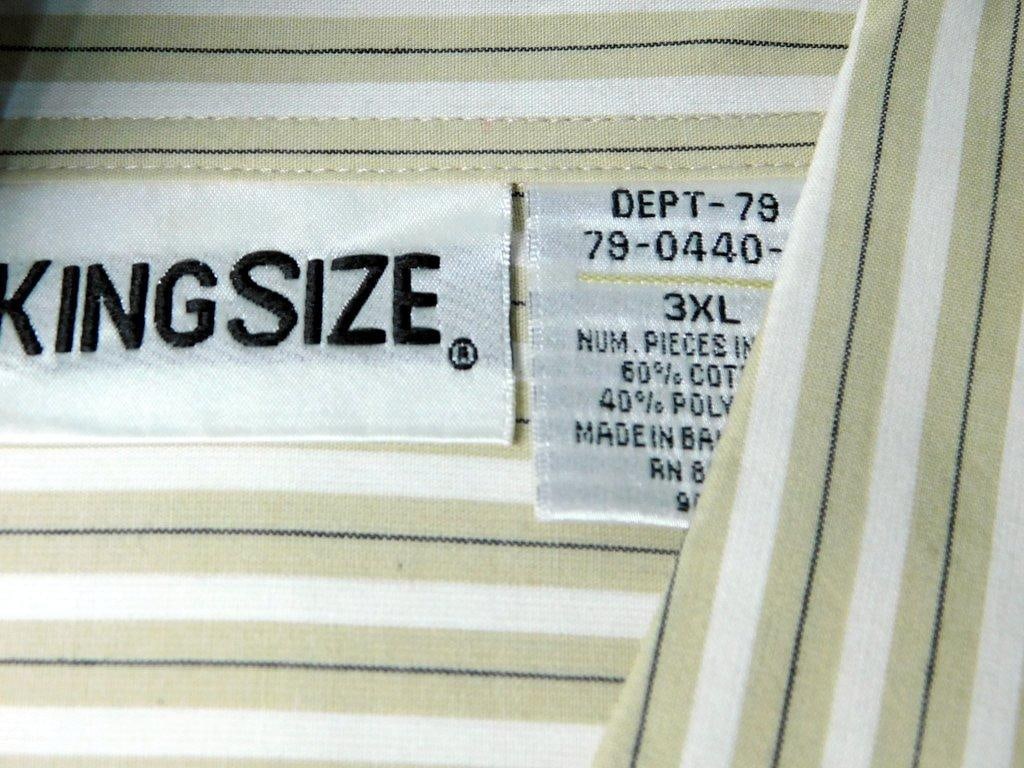 7 Men's Shirts from Various Brands and Sizes, New - 7
