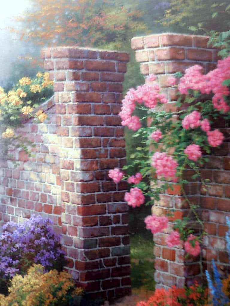 Thomas Kinkade Signed and Numbered Print 'Rose Garden' - 3
