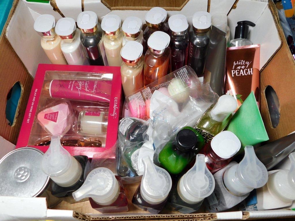 Large Assortment of Bath and Body Products and Personal Care Items, New - 9