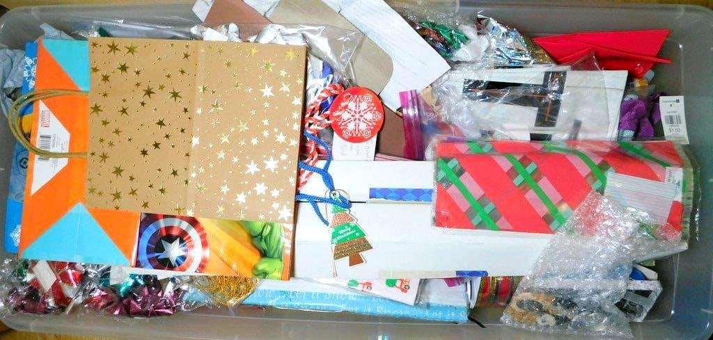 Holiday Gift Bags, Wrapping Paper, and Stationery Lot - 2