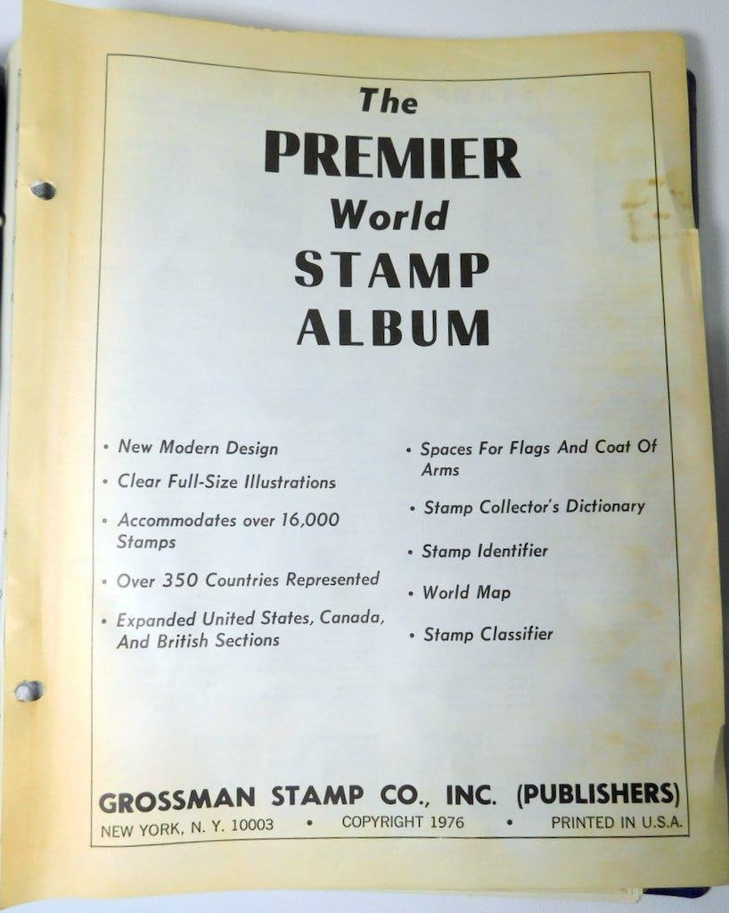 1995 Commemorative Stamp Collection, Statue of Liberty and Premier World Stamp Album - 18
