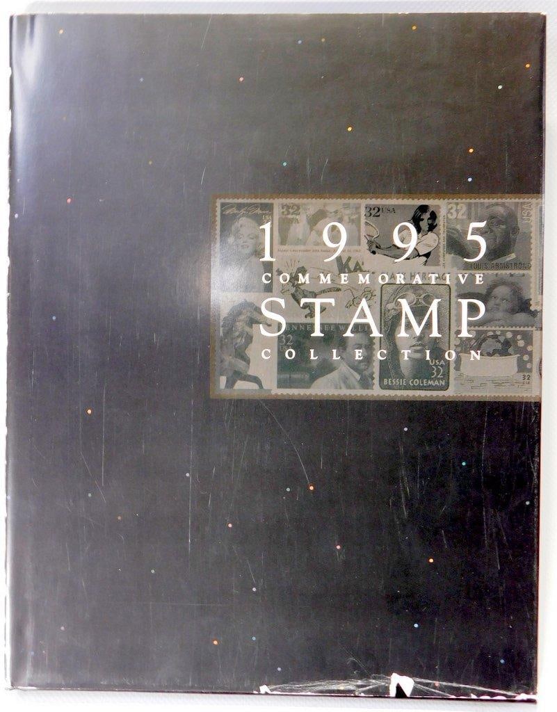 1995 Commemorative Stamp Collection, Statue of Liberty and Premier World Stamp Album - 3