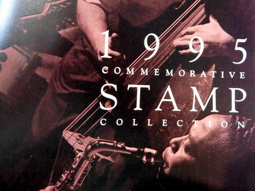 1995 Commemorative Stamp Collection, Statue of Liberty and Premier World Stamp Album - 5