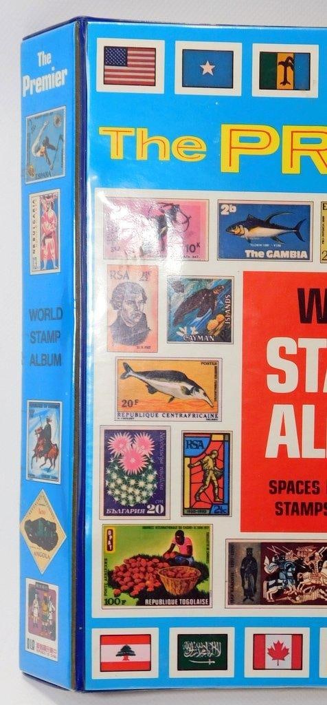1995 Commemorative Stamp Collection, Statue of Liberty and Premier World Stamp Album - 9