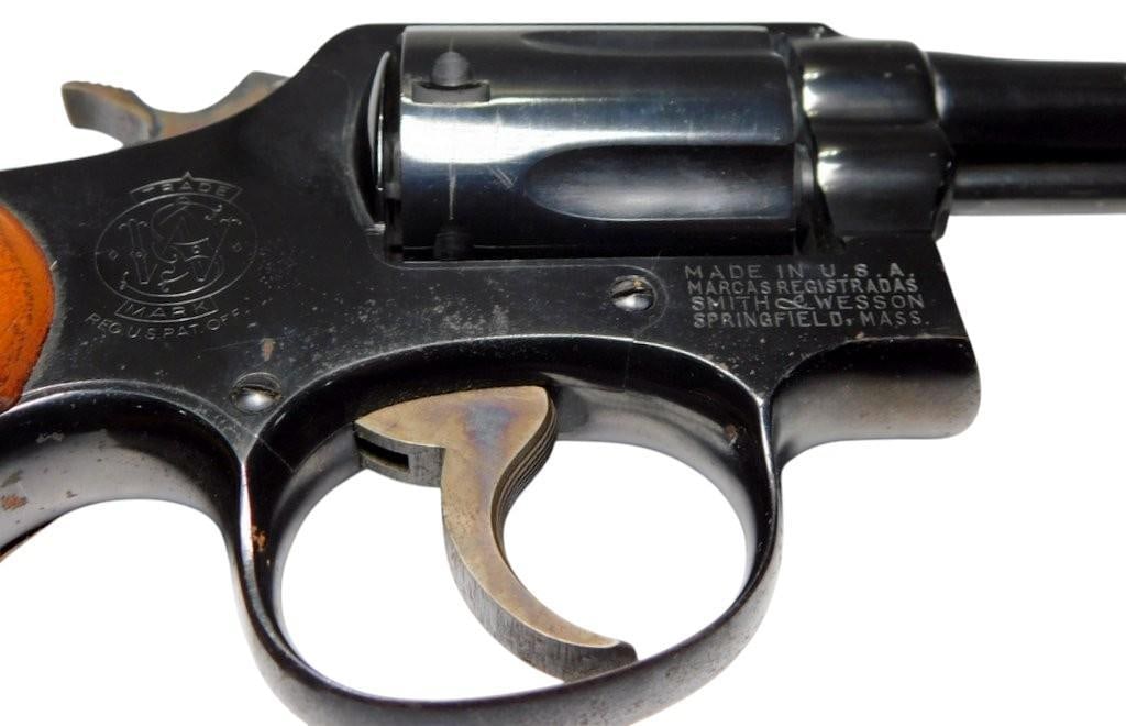 Smith & Wesson Model 10-5 .38 S&W SPL Cal 22 6-shot Revolver - 2