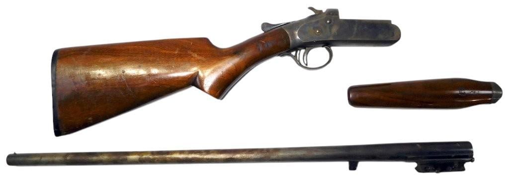 Iver Johnson 16 GA Single-Shot Shotgun w/ Case and Accessories - 2