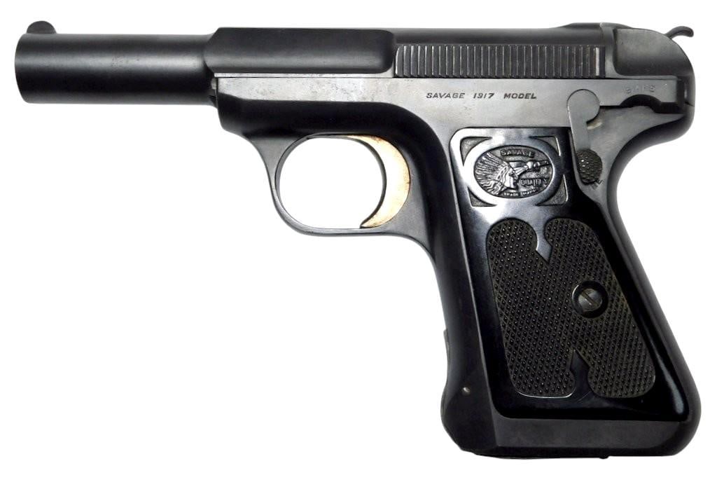 Savage Model 1917 Semi-Automatic Pistol w/ Magazine - 2