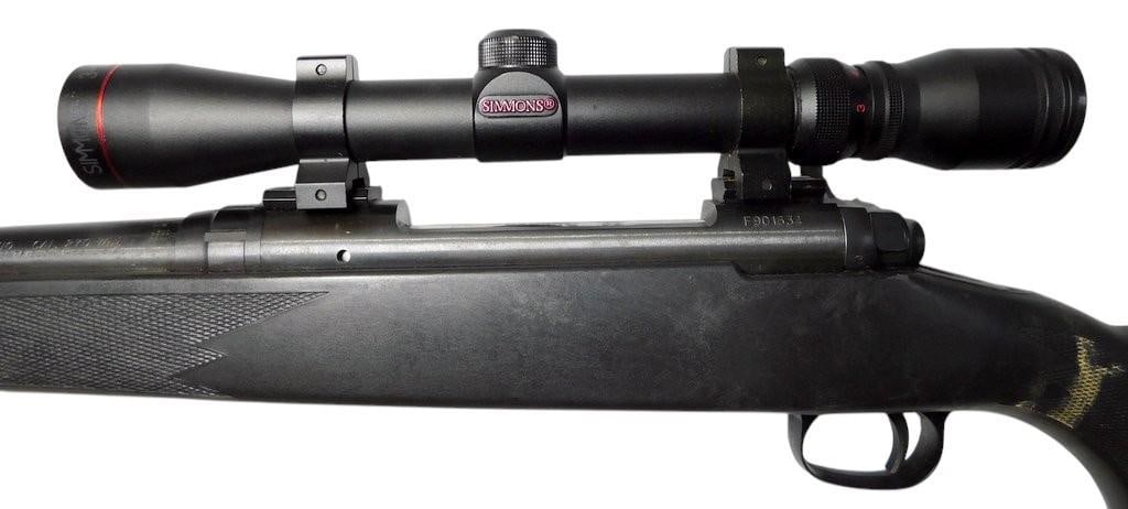 Savage Model 110 .270 WIN Bolt-Action Rifle w/ Simmons Scope - 7