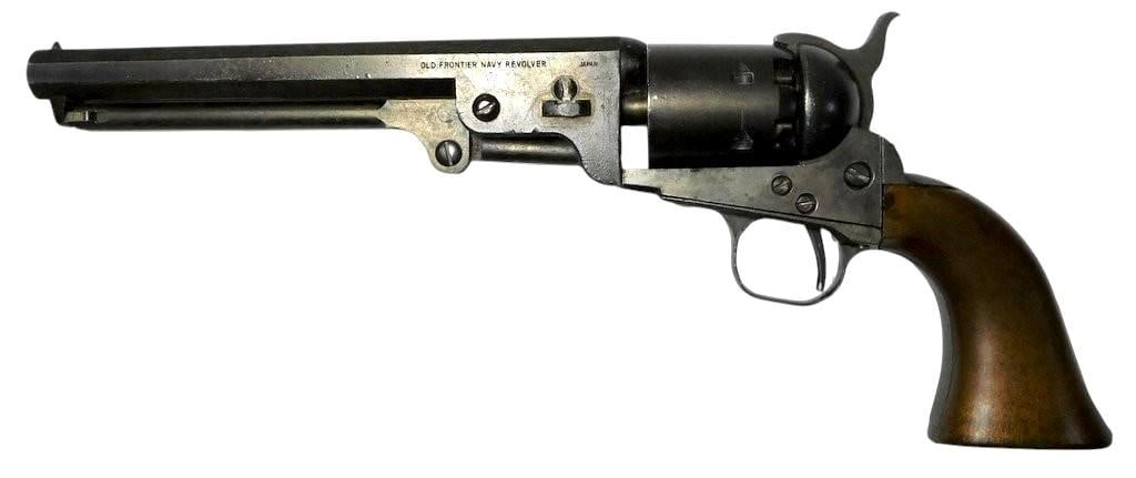 Reproduction Old Frontier Navy Revolver Marked 'Japan' - 2