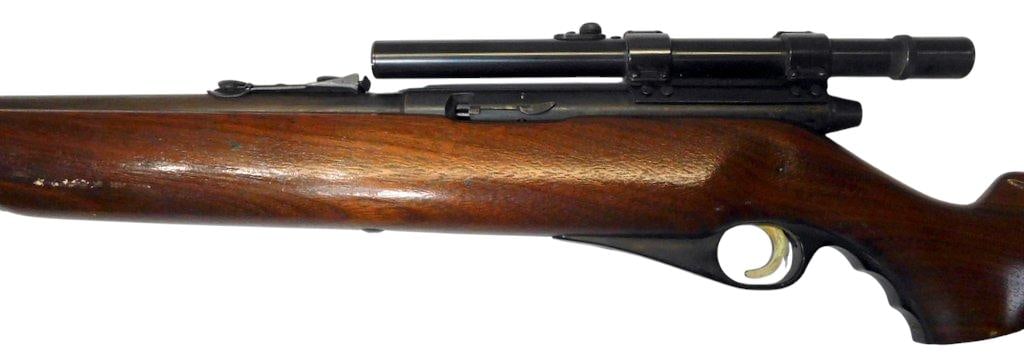 Ward's Western Field Model 40 .22 Rifle w/ Mossberg 1B Sight and Weaver Scope - 3