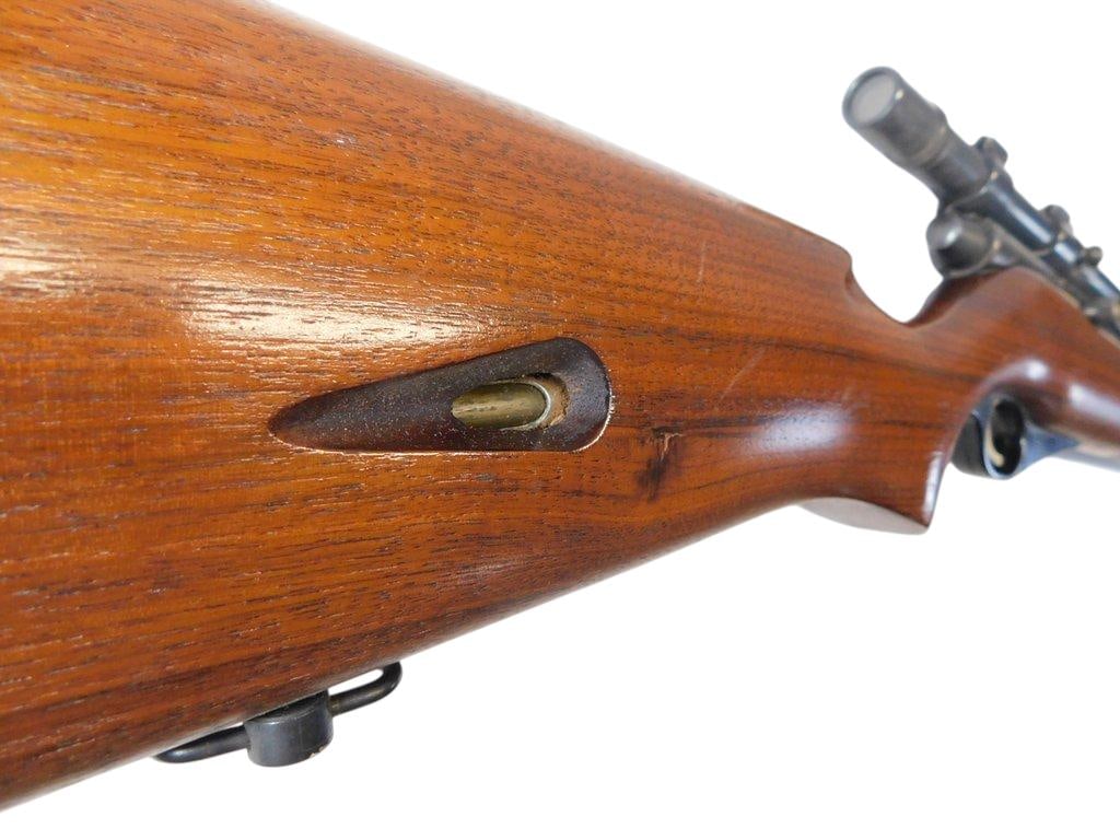 Ward's Western Field Model 40 .22 Rifle w/ Mossberg 1B Sight and Weaver Scope - 5