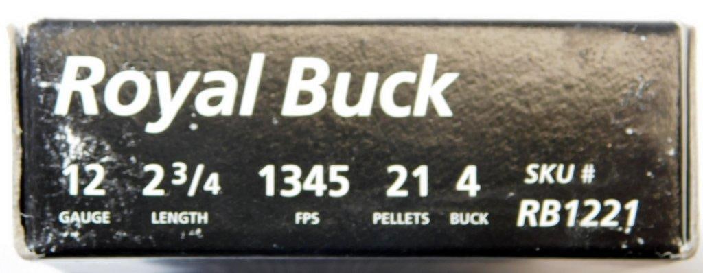 Rio Royal Buck 12 Gauge 2 3/4 Inch Buckshot Ammo (RB1221), NO SHIPPING - 5