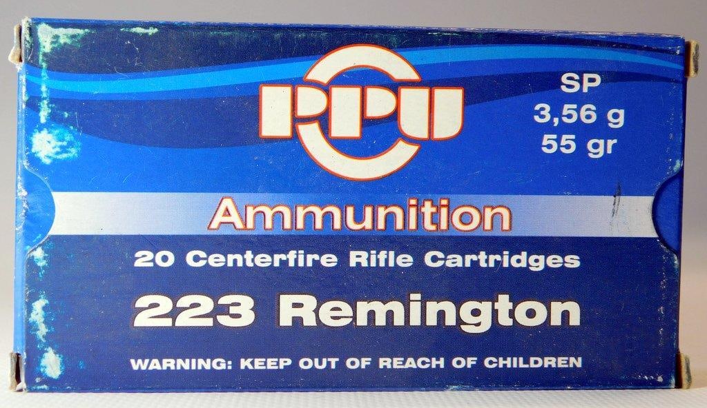PPU .223 Remington SP Ammunition, 4 Boxes of 20 Rounds Each, NO SHIPPING - 2