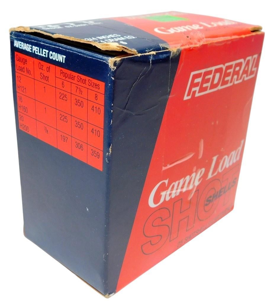 Federal 12 Gauge Game Load Shotshells, 3 Boxes, 2-3/4 Inches, #6 Shot, NO SHIPPING - 2