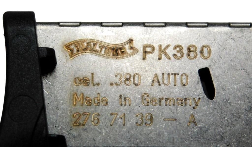Walther PK380 Magazine, Cal. .380 Auto, Made in Germany - 2