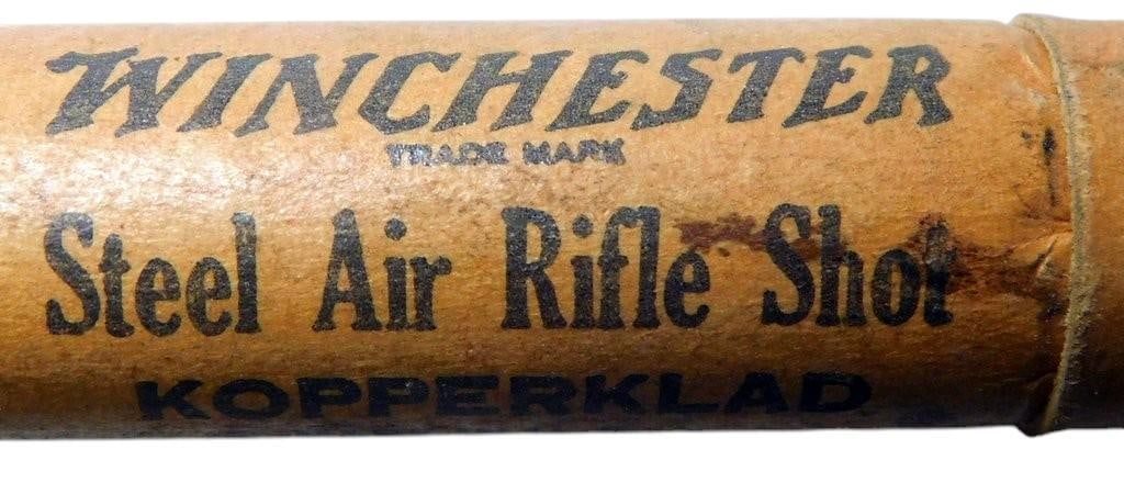Winchester Steel Air Rifle Shot Kopperklad BB Tubes, (2) - 2