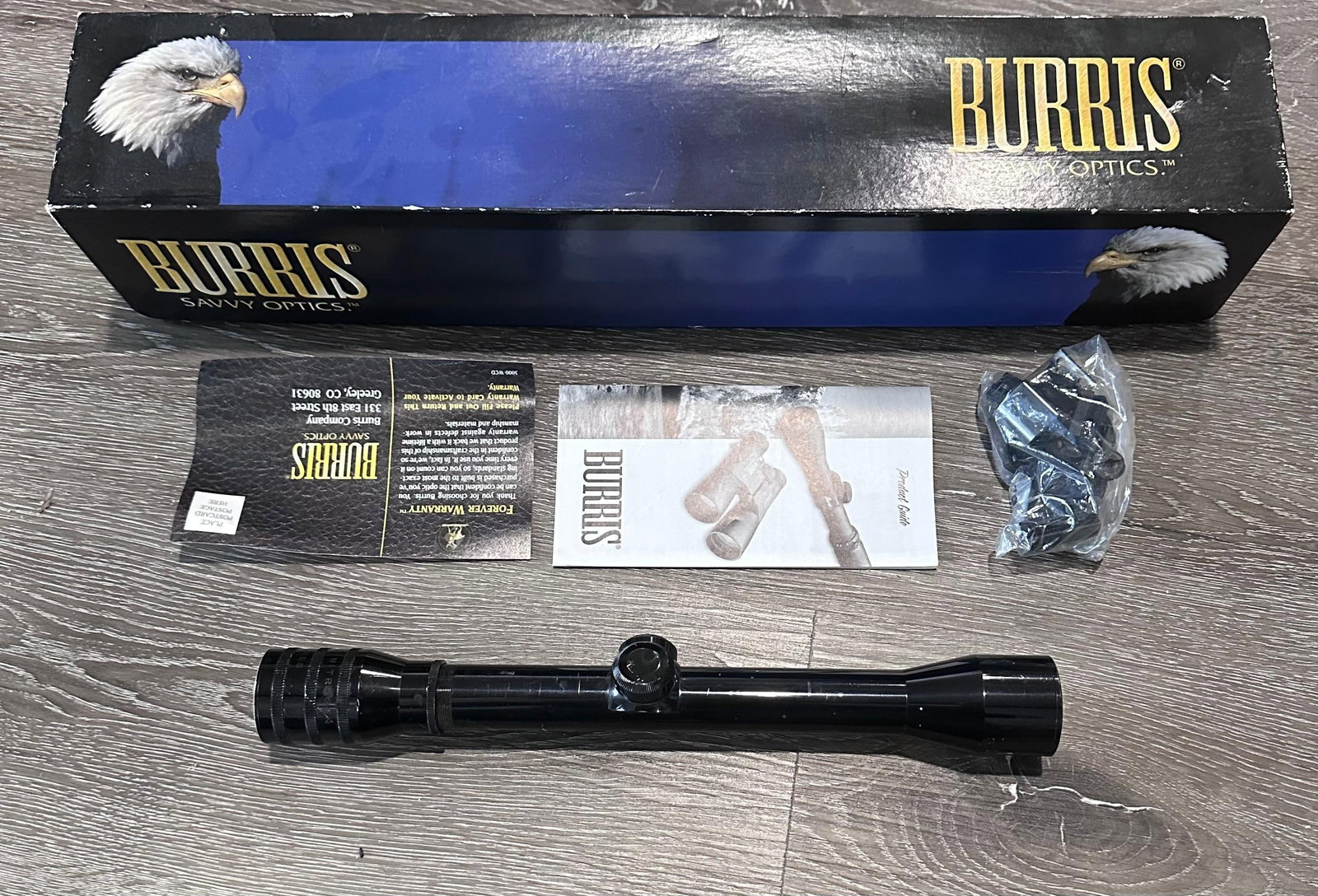 Burris Rifle Scope Used in box - 2