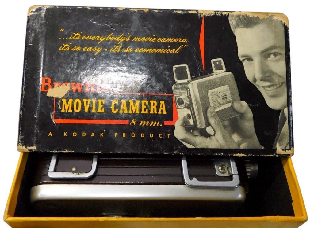 1950's Collection- Kodak Brownie Movie Camera with Accessories and Binoculars Lot - 2