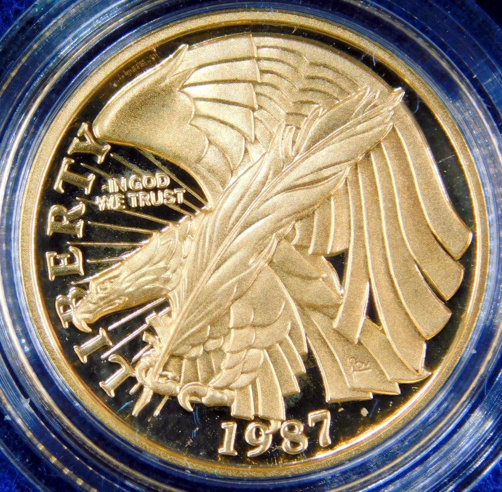 United States Constitution 4-Coin Set w/ Box and Sleeve, Complete - 3