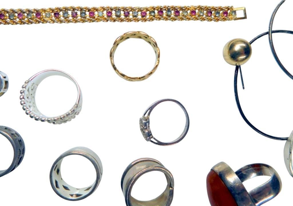 Jewelry Including Rings, Bracelets, Necklaces, and Earrings - 6
