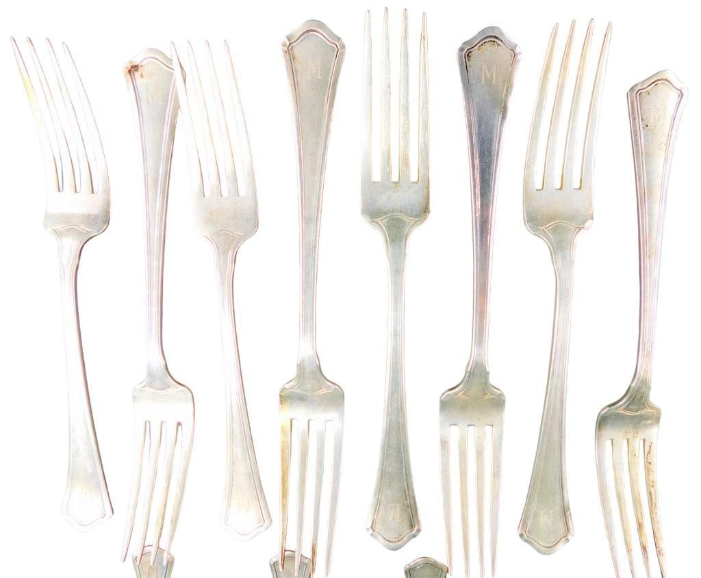 Sterling Silver Flatware by Towle Wallace & Sons, (20 Pieces) - 2