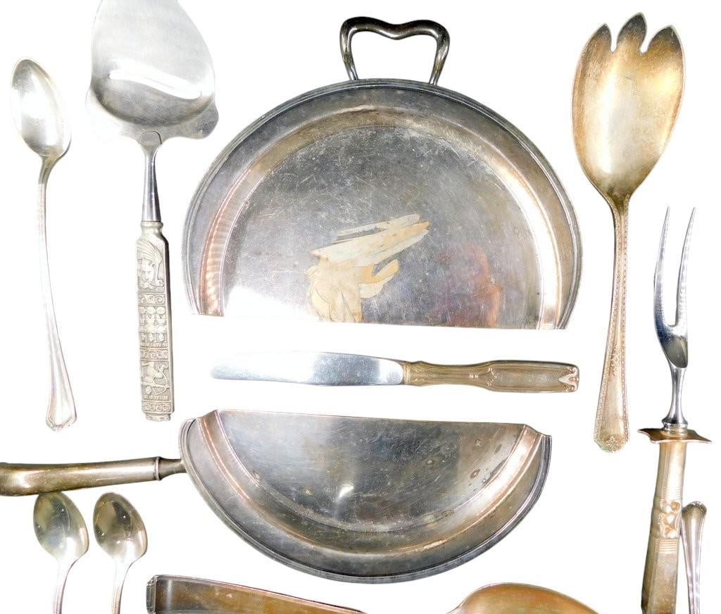 Silver-Plated Tableware Including BSF, Sheffield, and WM Rogers - 5