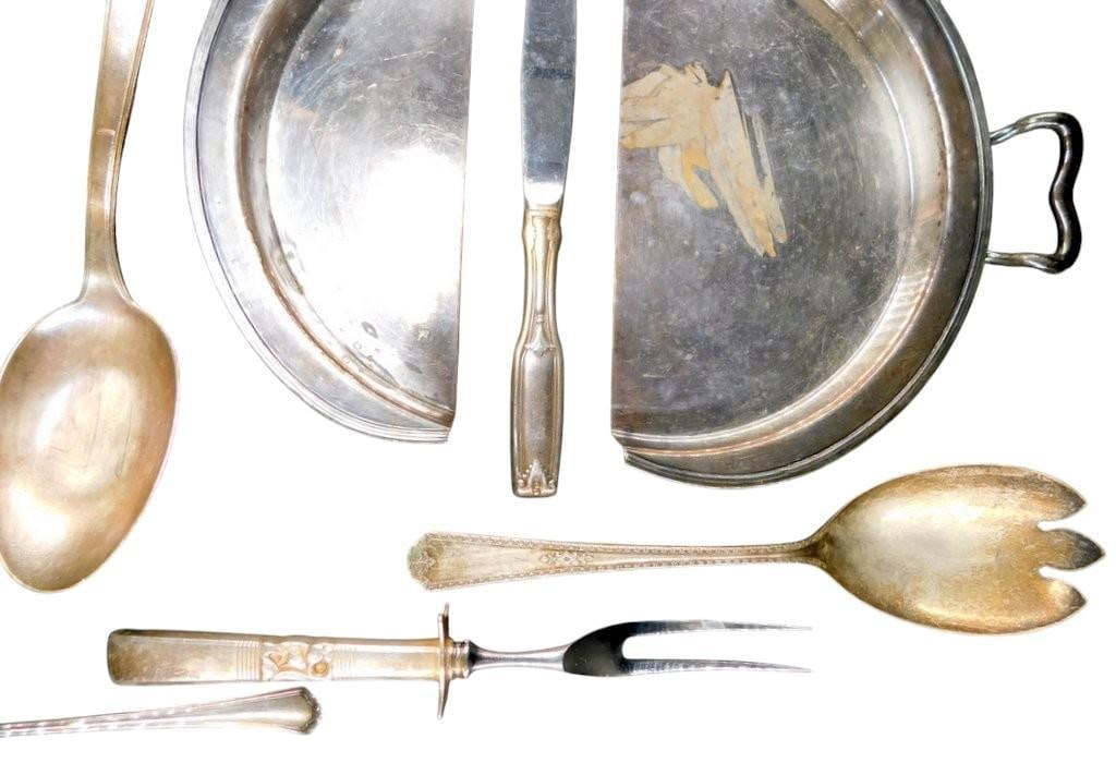 Silver-Plated Tableware Including BSF, Sheffield, and WM Rogers - 6