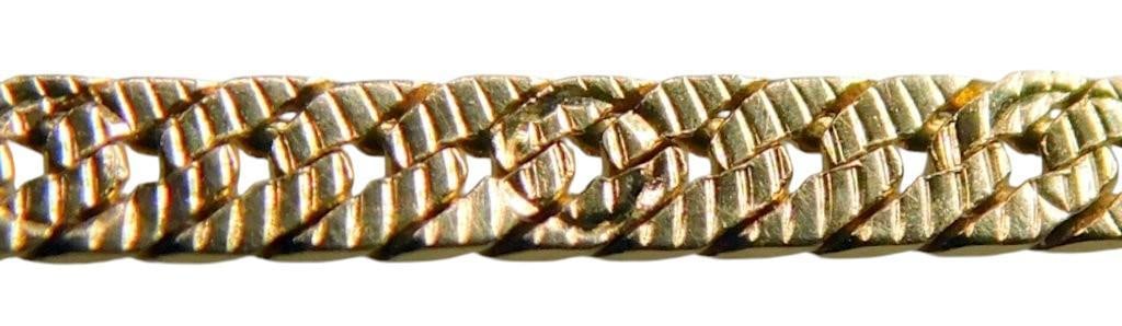 17-Inch 18K Gold Necklace Marked 'Italy' - 7