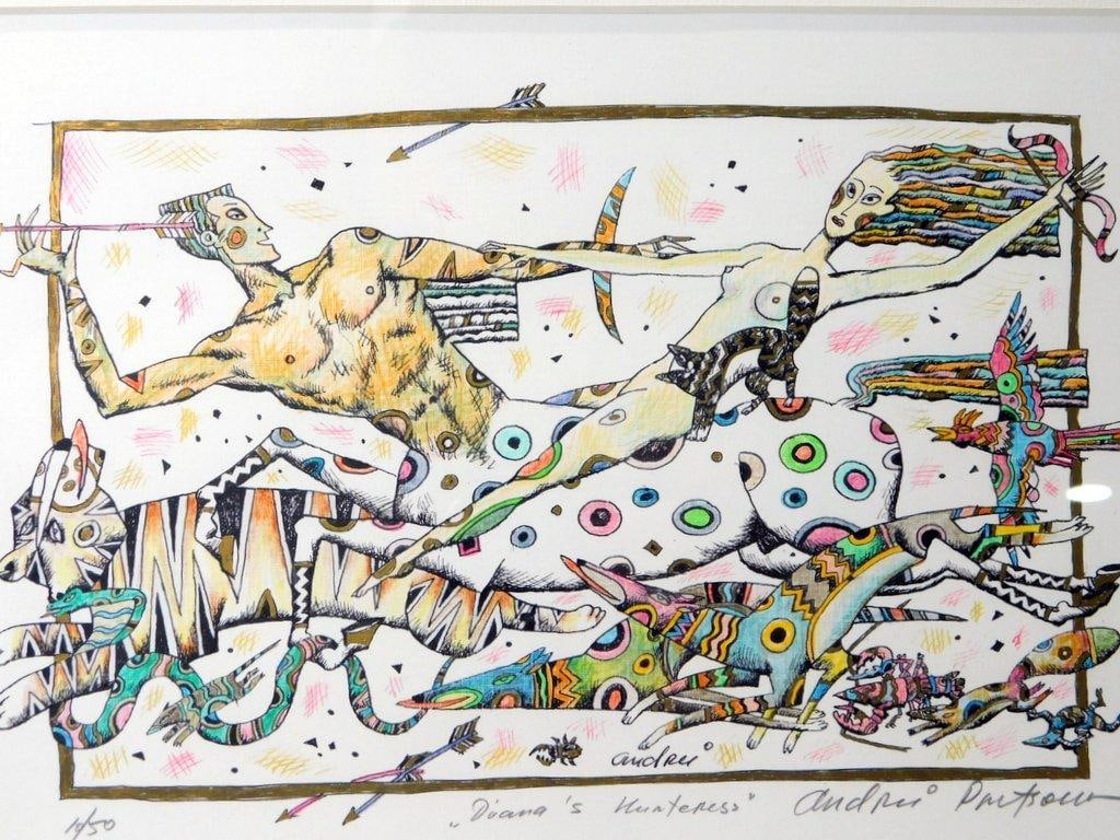 Andrei Protsouk Signed and Numbered Print 'Diana's Huntress' - 2
