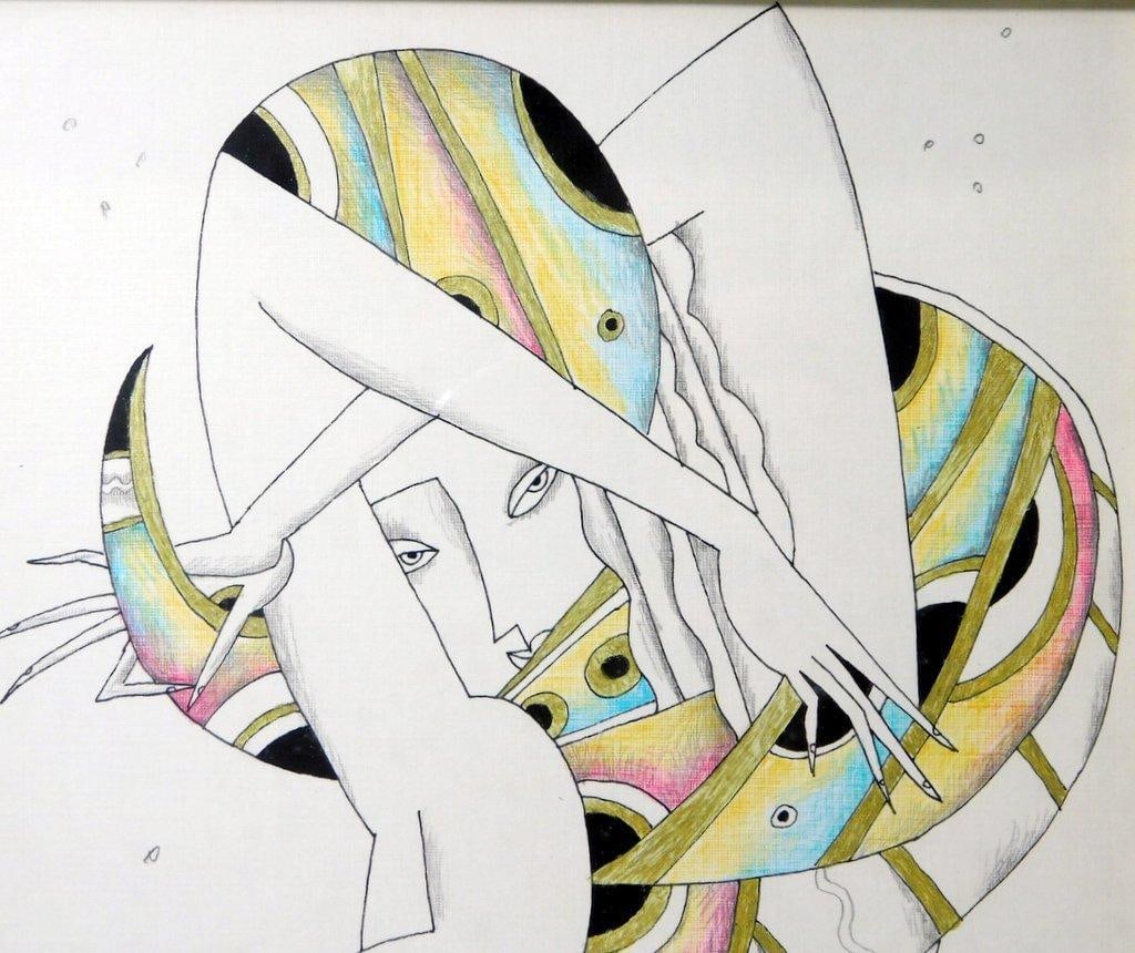 Limited Edition Print Signed by Andrei Protsouk, Numbered 31/50, with Decorative Frame - 3