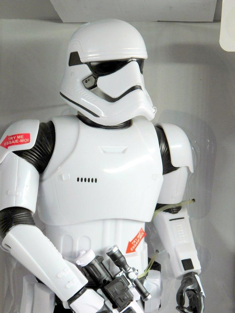 Star Wars Retired First Order Stormtrooper Talking Action Figure in Box - 2