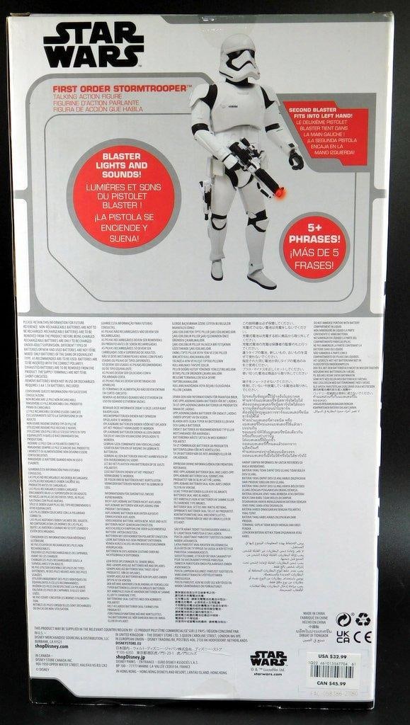 Star Wars Retired First Order Stormtrooper Talking Action Figure in Box - 4