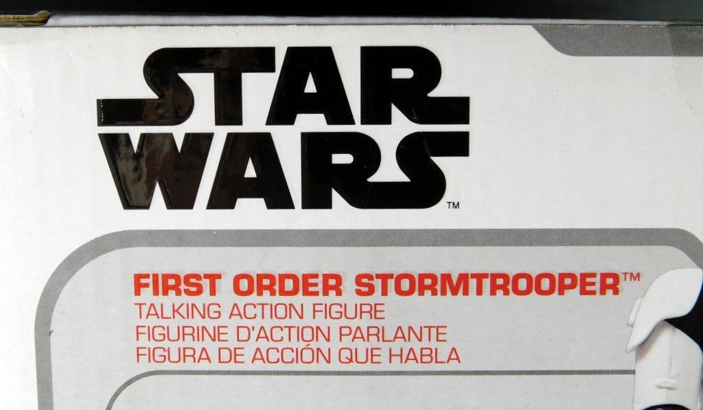 Star Wars Retired First Order Stormtrooper Talking Action Figure in Box - 5