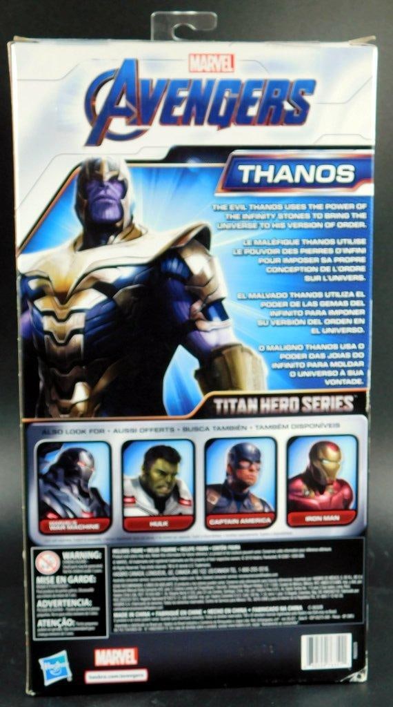 Marvel Avengers End Game Titan Hero Series THANOS Power FX New In Box - 5