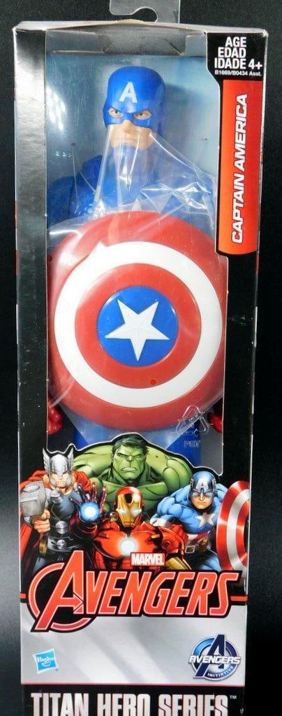 (Lot of 3) Hasbro Marvel Titan Hero Series, Captain America, Black Panther, Ikaris New In Box - 2