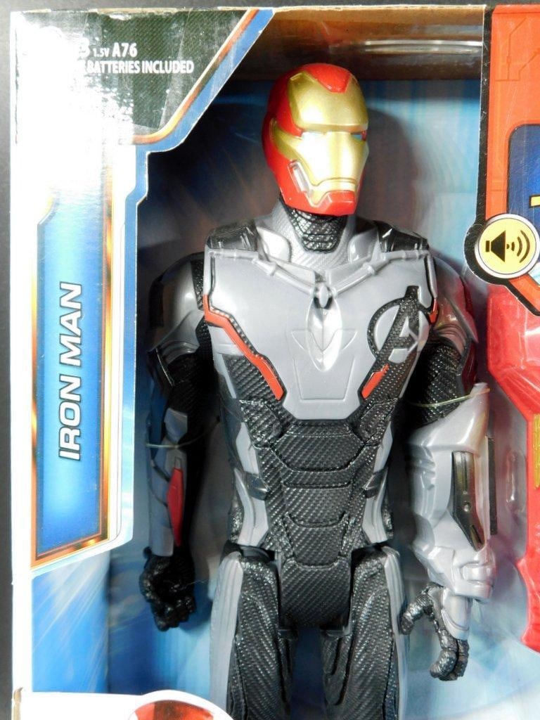 (Lot of 2) Hasbro Marvel Titan Hero Series Power FX Iron Man and Captain America New In Box - 3