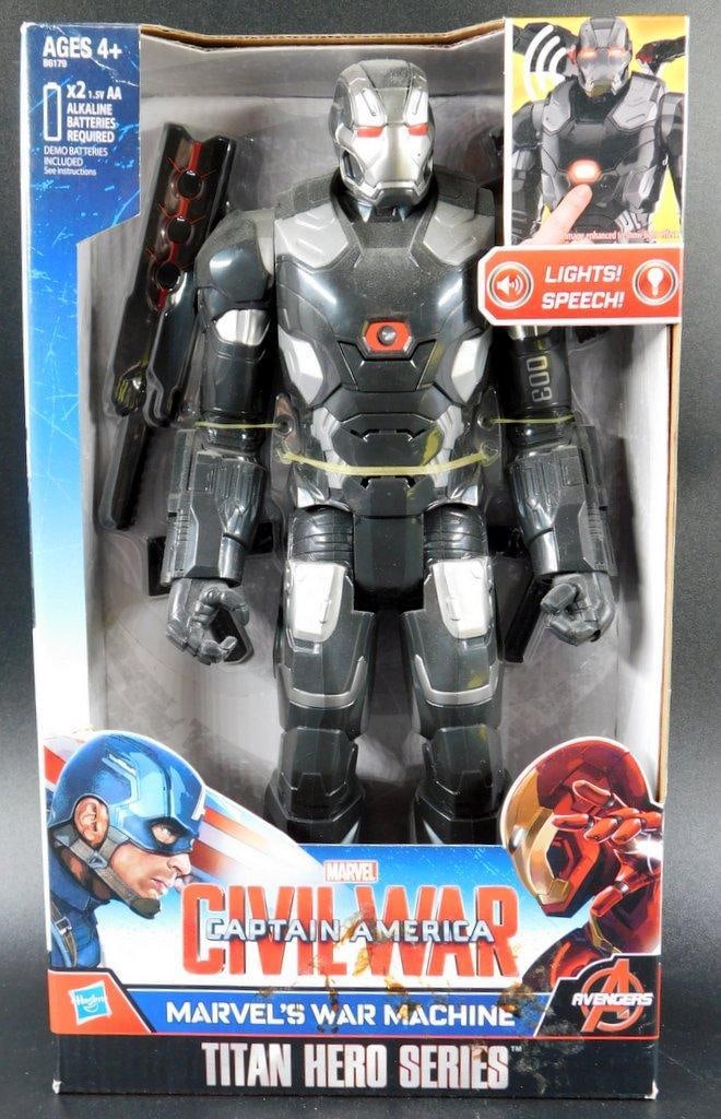 (Lot of 2) Hasbro Marvel Titan Hero Series Power FX Iron Man and Captain America New In Box - 5