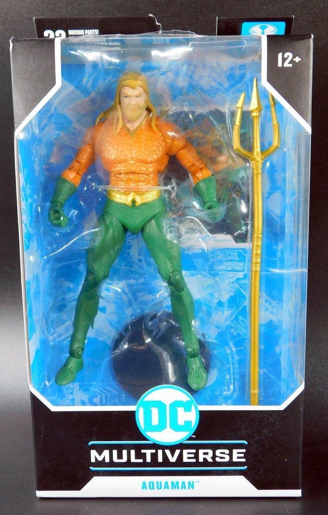 (Lot of 2) DC Comics- Aqua Man- McFarland Toys Multiverse and Matel versions New in Box - 2