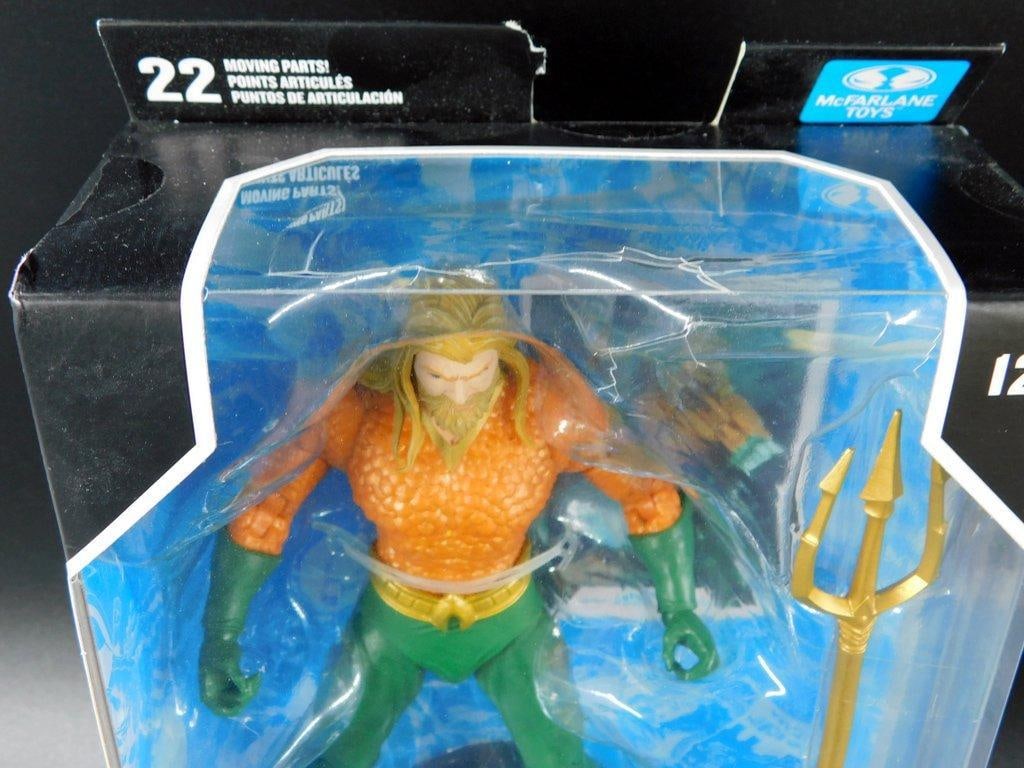 (Lot of 2) DC Comics- Aqua Man- McFarland Toys Multiverse and Matel versions New in Box - 3
