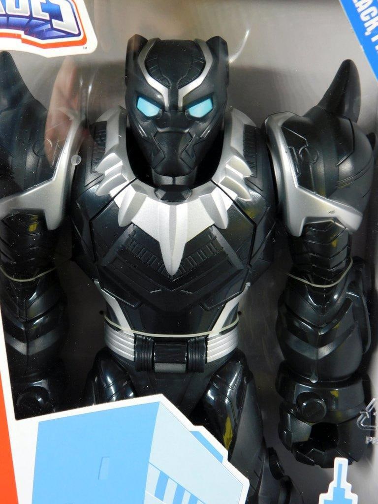 Playskool Heroes Marvel Superhero Adventures Mech Armor Black Panther action figure - 2