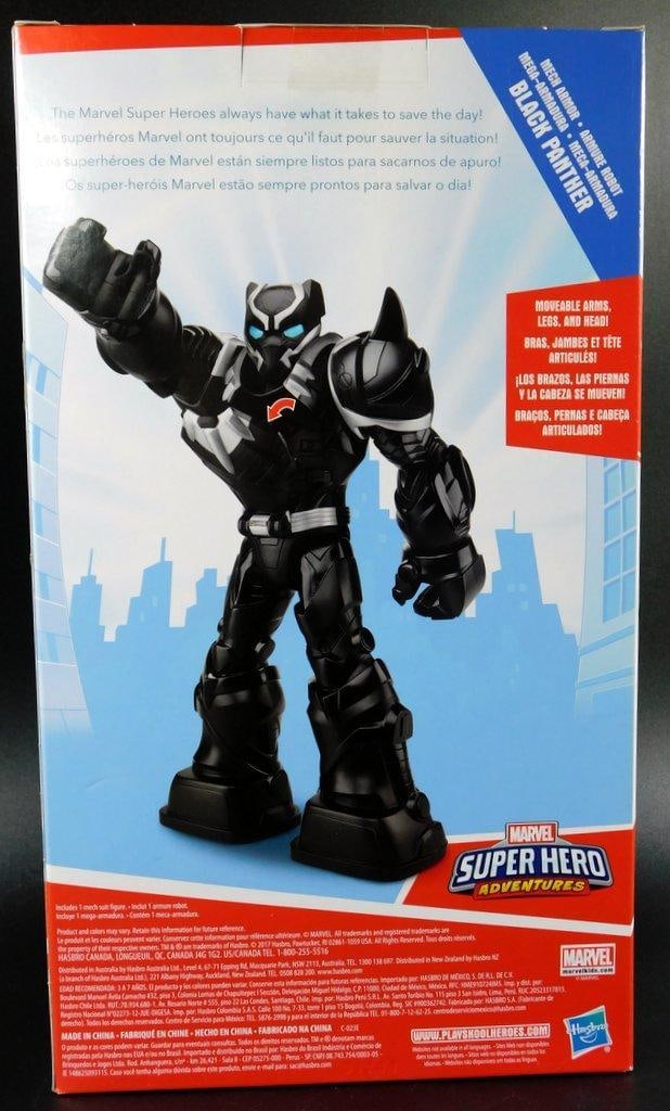 Playskool Heroes Marvel Superhero Adventures Mech Armor Black Panther action figure - 3