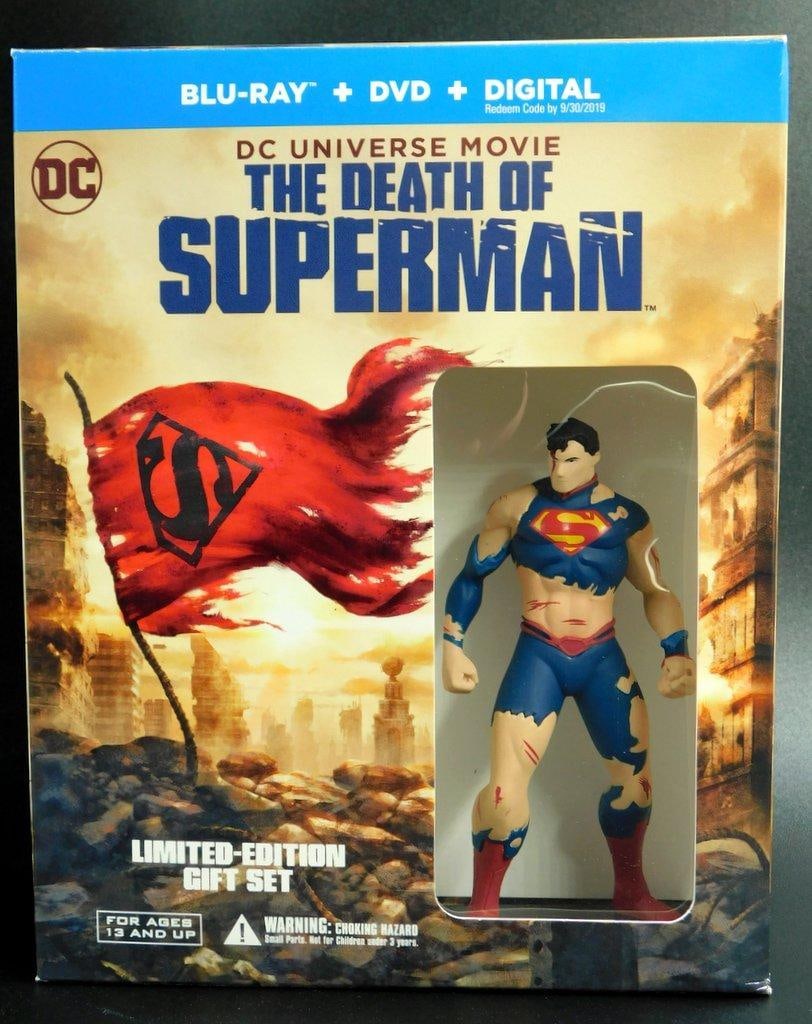 (Lot of 2) Jor-El Movie Masters action figure and Limited-Edition Death of Superman blu ray gift ... - 6