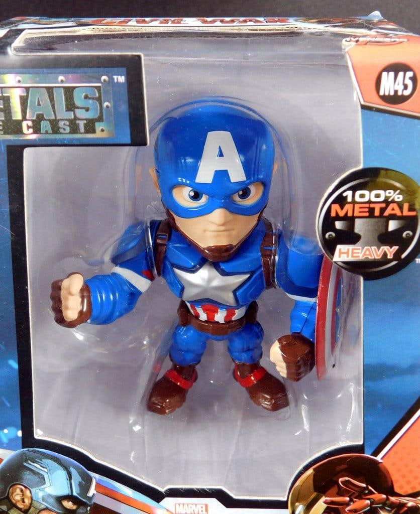 (Lot of 3) Marvel Captain America Civil War Edition collectables - 7