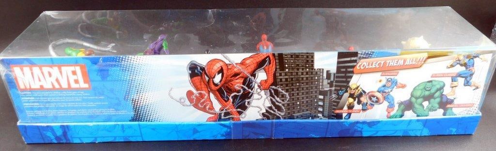 (Lot of 3) DC and Marvel collectible figurine sets - 12