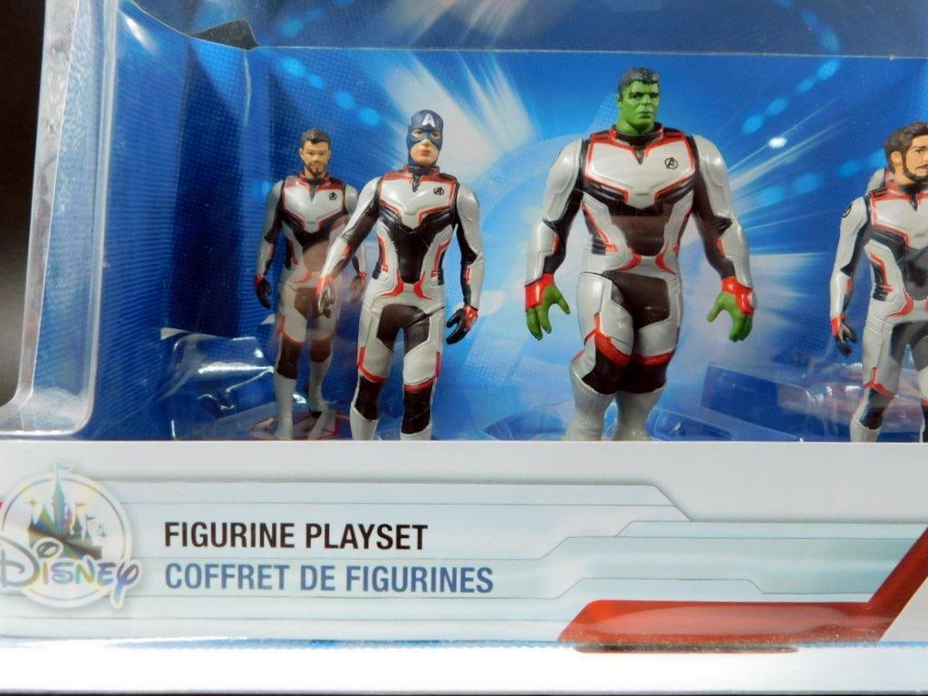 (Lot of 3) Disney figurine play sets featuring characters from Marvel and Pixar - 4
